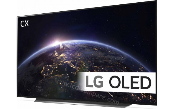 LG OLED77CX6LA.API - Vue 3/4 droite