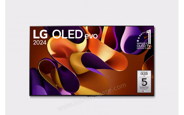 LG OLED77G4 - Vue de face
