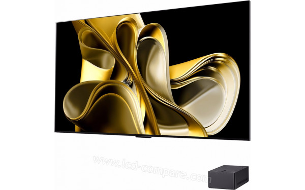 LG OLED77M3 - Vue 3/4 droite