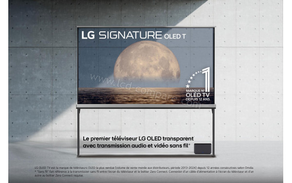 LG OLED77T4 - Mise en situation