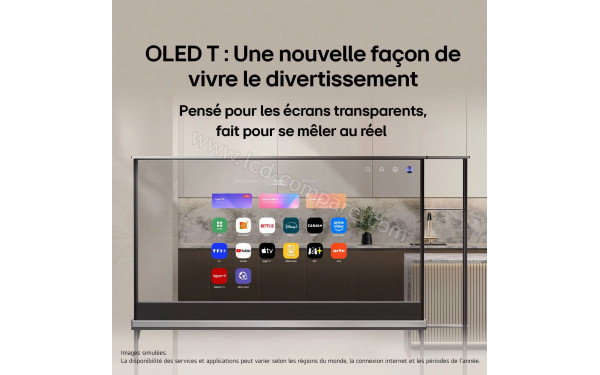 LG OLED77T4 - Transparent ?