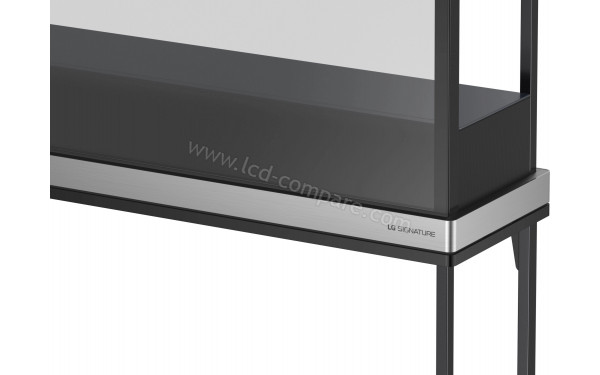 LG OLED77T4 - Zoom sur la partie basse