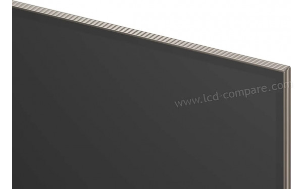 LG OLED77W69LA.API - Zoom sur le coin sup&eacute;rieur droit