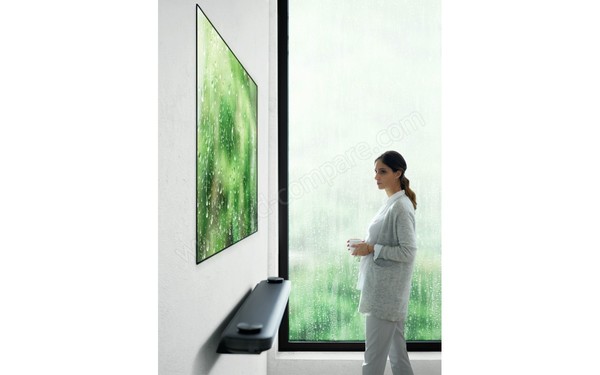 LG OLED77W7V - Mise en situation - vue 3/4 gauche