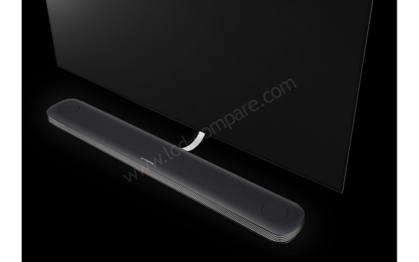 LG OLED77W9 - Zoom sur la partie basse