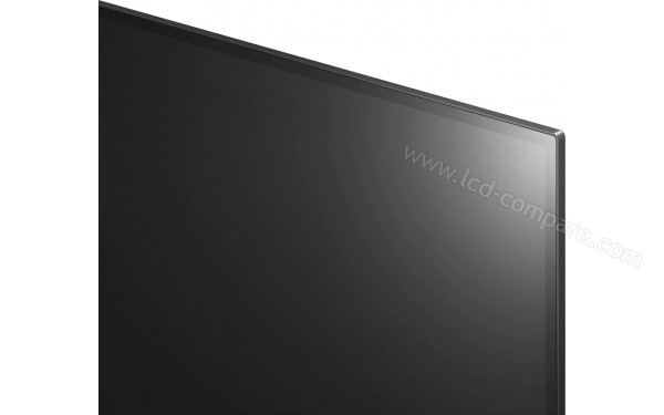 LG OLED77Z2 - Zoom sur le coin sup&eacute;rieur droit