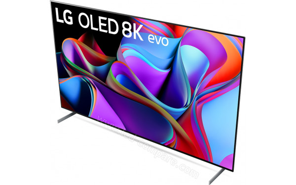 LG OLED77Z3 - Vue en perspective