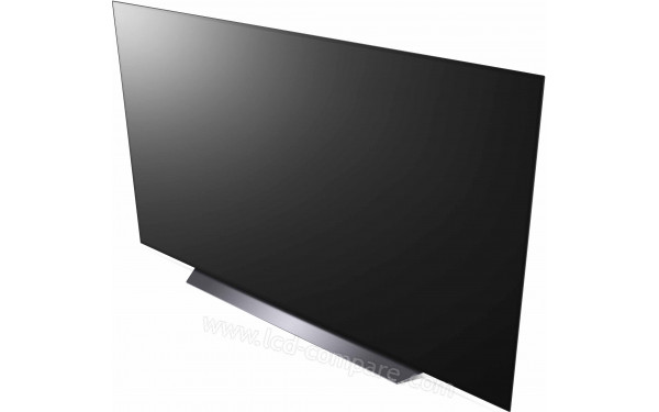 LG OLED83C1 Blanc - Vue en plong&eacute;e