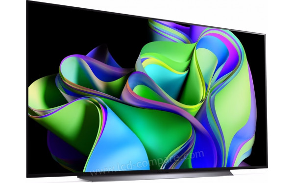LG OLED83C3 - Vue 3/4 gauche