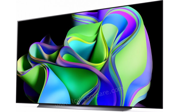 LG OLED83C3 - Vue 3/4 droite