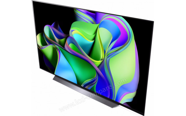 LG OLED83C3 - Vue en perspective