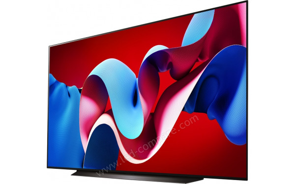 LG OLED83C4 - Vue 3/4 droite