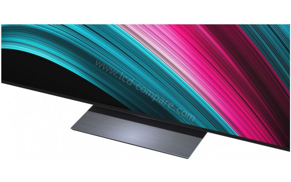 LG OLED83C5 - Zoom sur la partie basse