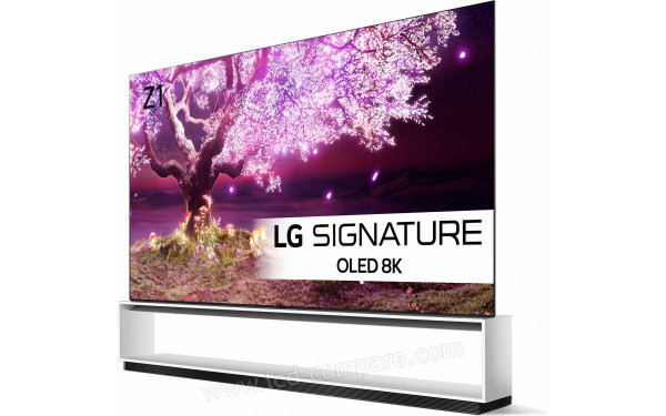 LG OLED88Z1 - Vue 3/4 droite