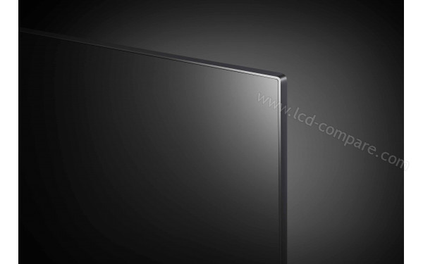 LG OLED88Z1 - Zoom sur le coin sup&eacute;rieur droit