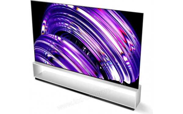 LG OLED88Z2 - Vue en plong&eacute;e