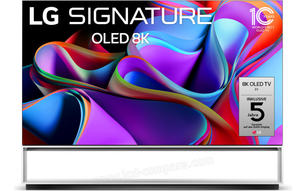 LG OLED88Z3 - Vue de face