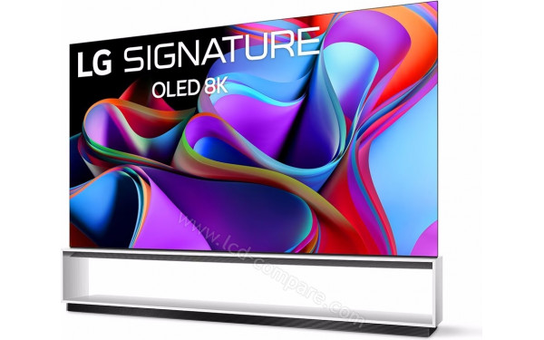 LG OLED88Z3 - Vue 3/4 droite