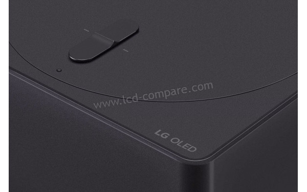 LG OLED97M3 - Vue zoom&eacute;e du Bo&icirc;tier Zero Connect