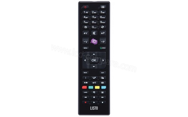 LISTO 32 HD-2T-127 - T&eacute;l&eacute;commande