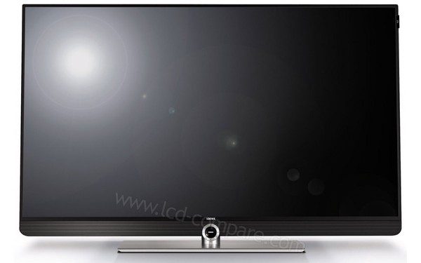 LOEWE Art 55 UHD Noir - Vue de face