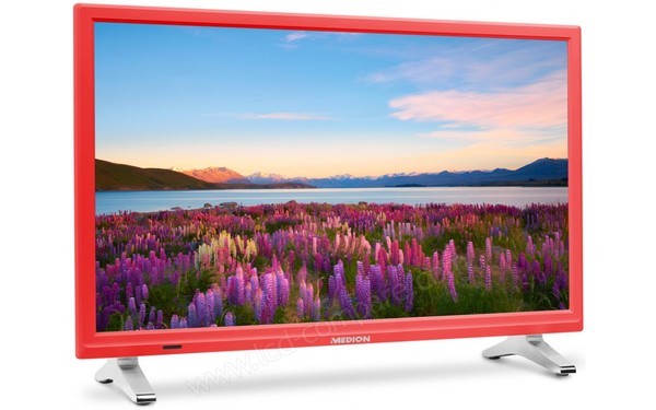 MEDION Life P13500 Rouge - Vue 3/4 gauche