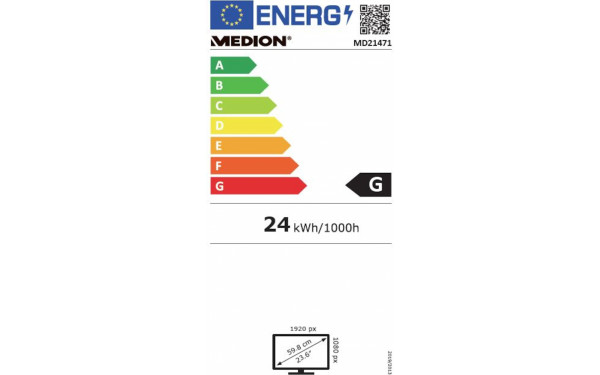 MEDION Erazer X52471 - &Eacute;tiquette &eacute;nergie v2