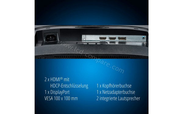 MEDION Erazer Spectator X10 - Connectiques