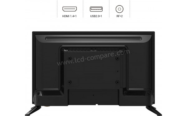 METZ 24MTD1000Z - Vue de l'arri&egrave;re
