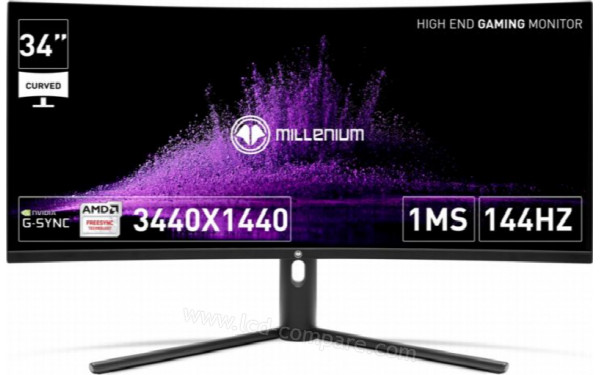 MILLENIUM Display 34 Pro - Vue de face
