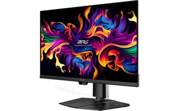 MSI MPG 271QRDE QD-OLED X50 - Vue 3/4 droite