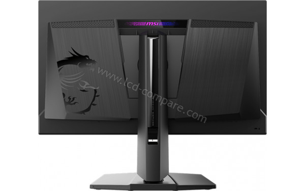 MSI MPG 271QRDE QD-OLED X50 - Vue de l'arri&egrave;re