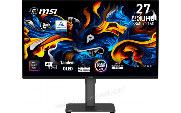 MSI 271UPX12G - Vue de face