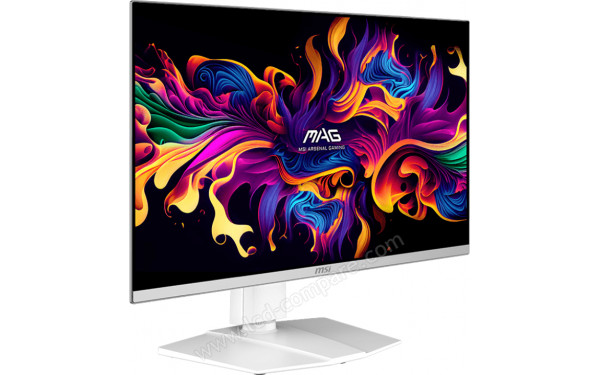MSI MAG 272QPWDE QD-OLED X28 - Vue 3/4 gauche