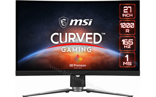 MSI MPG Artymis 273CQR-QD - Vue de face