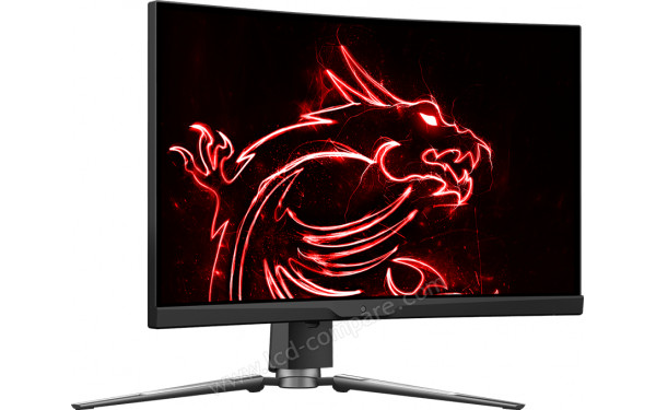 MSI MPG Artymis 273CQR - Vue 3/4 gauche