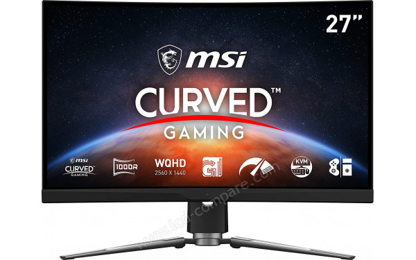 MSI MPG Artymis 273CQR - Vue de face