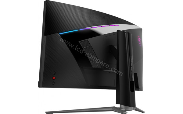 MSI MPG Artymis 273CQR - Vue 3/4 arri&egrave;re