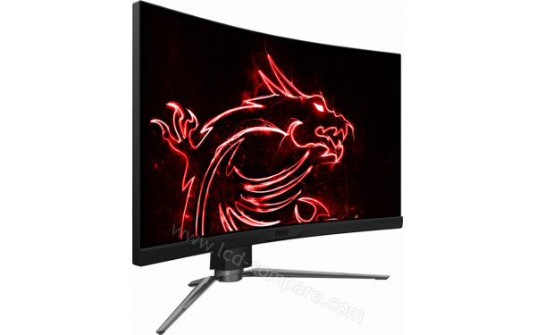 MSI MAG Artymis 274CP - Vue 3/4 gauche