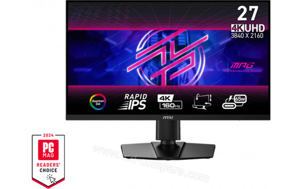 MSI MPG 274URF QD - Vue de face