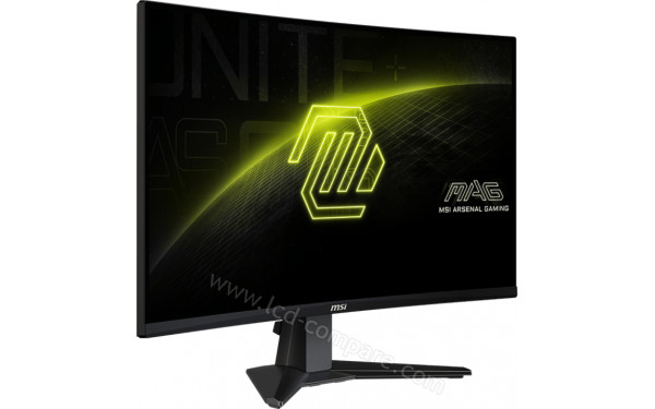 MSI MAG 27C6F - Vue 3/4 gauche