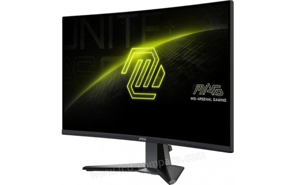 MSI MAG 27C6F - Vue 3/4 droite