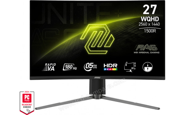 MSI MAG 27CQ6PF - Vue de face