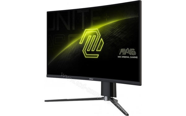 MSI MAG 27CQ6PF - Vue 3/4 droite