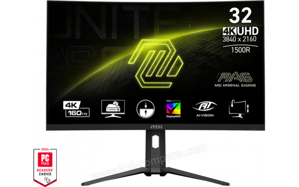 MSI MAG 321CUP - Vue de face