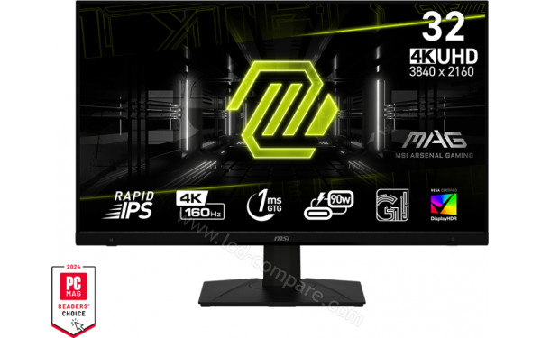 MSI MAG 322UPF - Vue de face