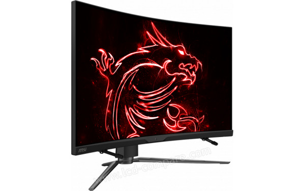 MSI MPG Artymis 323CQR - Vue 3/4 gauche