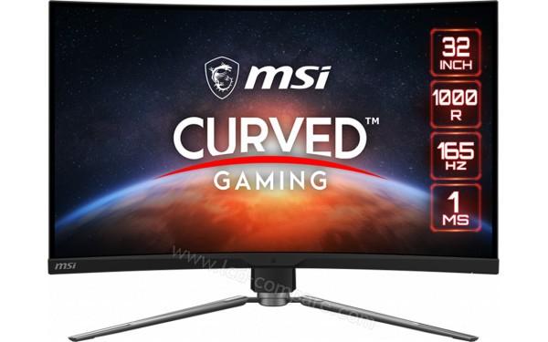 MSI MPG Artymis 323CQR - Vue de face