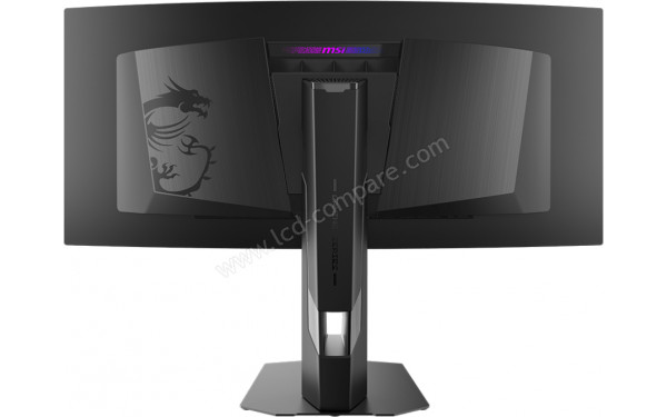 MSI MPG 341CQRDE QD-OLED X36 - Vue de l'arri&egrave;re