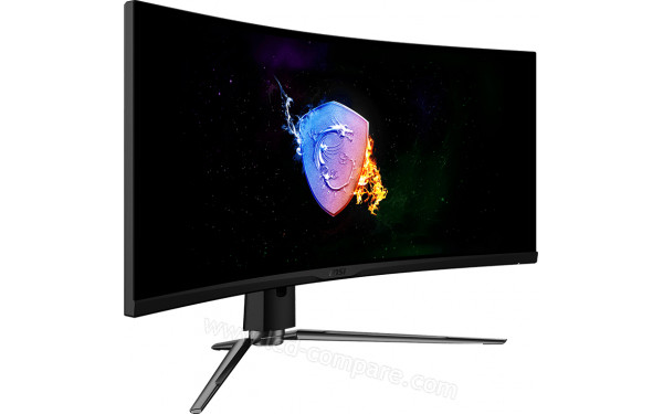 MSI MPG Artymis 343CQR - Vue 3/4 gauche